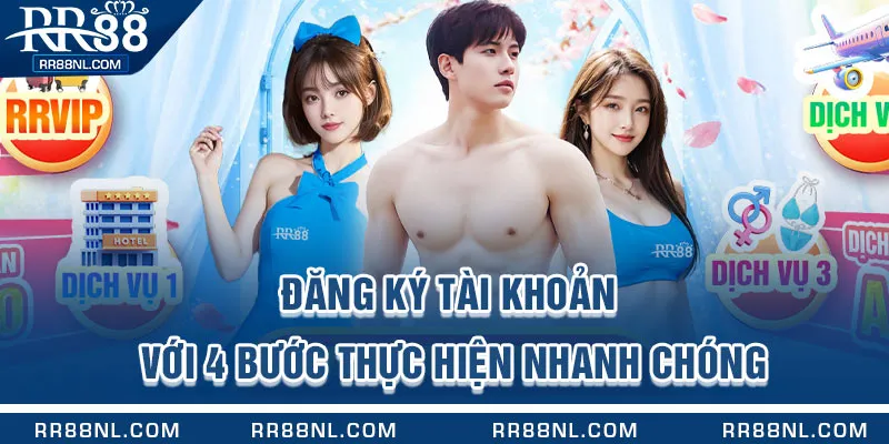 Đăng ký tài khoản với 4 bước thực hiện nhanh chóng
