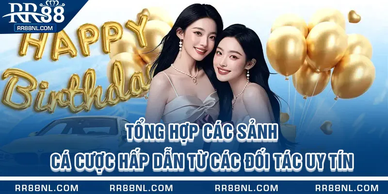 Tổng hợp các sảnh cá cược hấp dẫn từ các đối tác uy tín